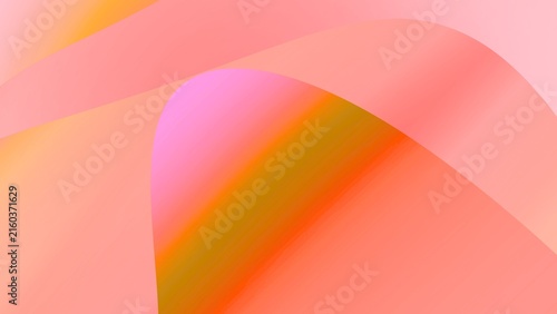 Abstract wave background with vibrant pink and orange fluid gradients