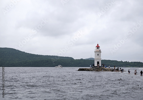Russia, Vladivostok, Tokarevskaya cat, Tokarevsky lighthouse
