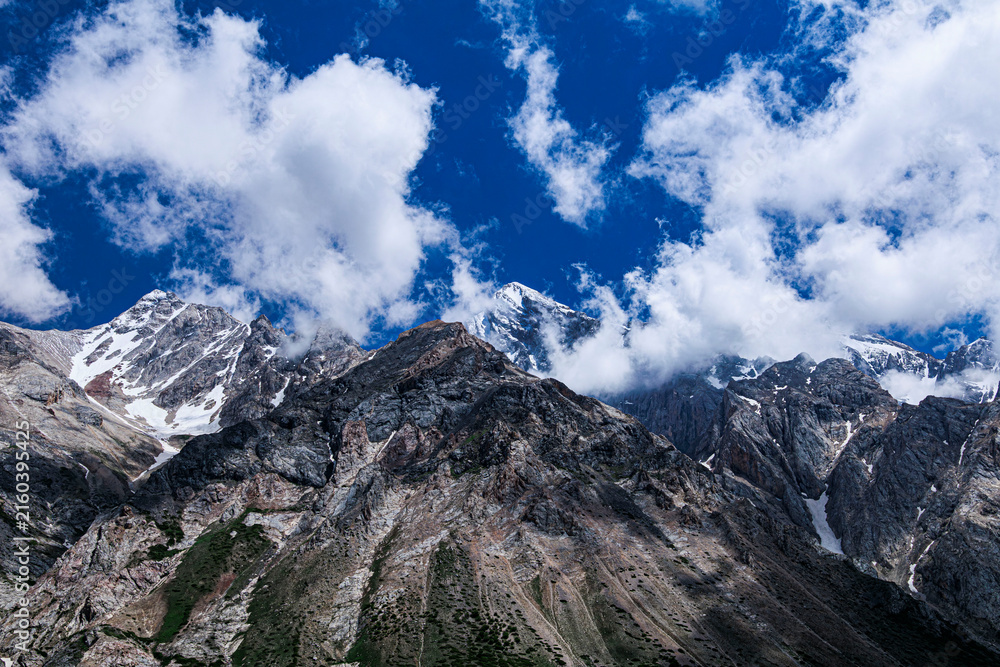 Obraz premium The steep cliffs of the Valley of Ancestors
