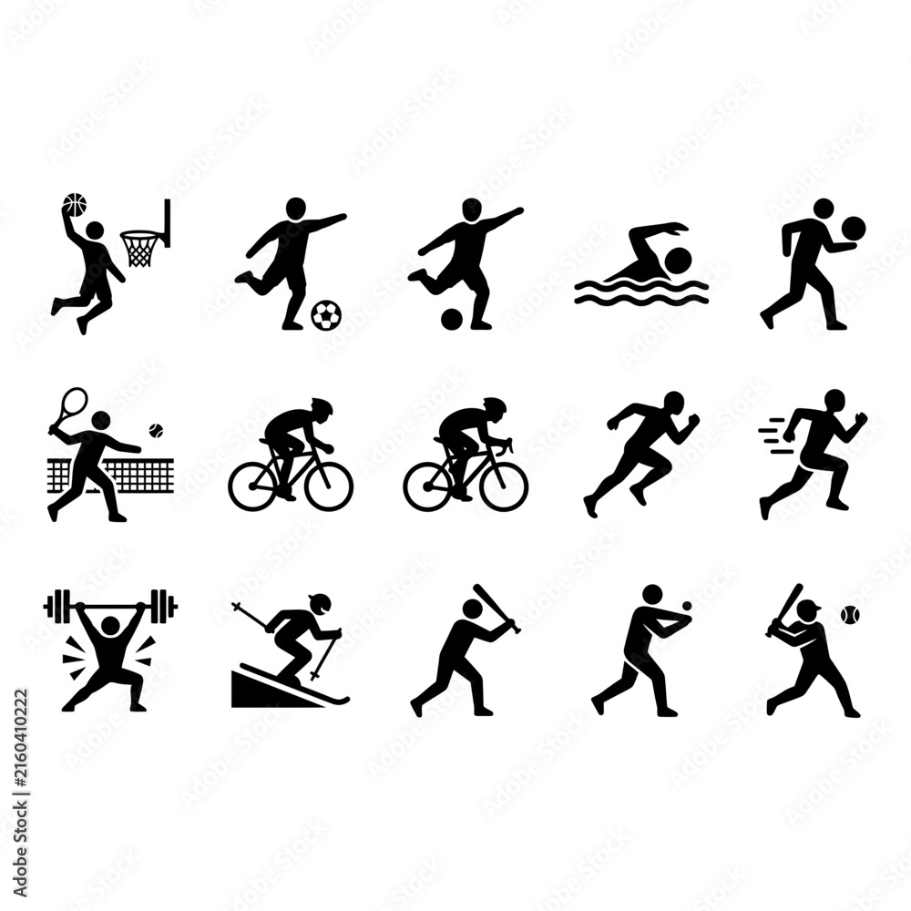 Fototapeta premium Basketball hoop ball and court markings in a white silhouette on black