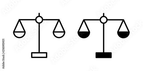 Compare icon minimal artwork set