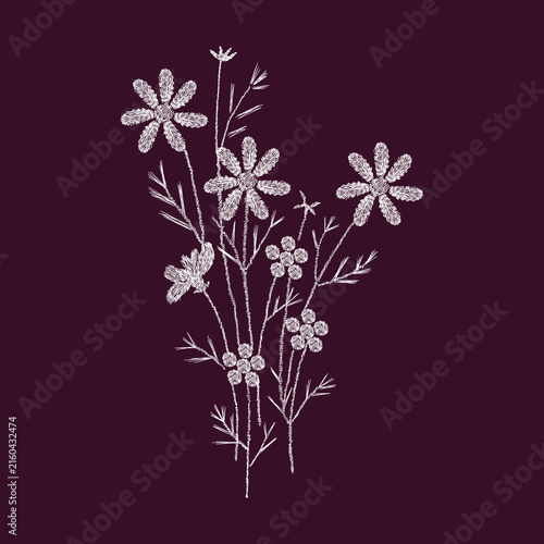 flower, seamless, leaf, wallpaper, vector, floral, design, nature, illustration, vintage, spring, art, decoration, texture, plant, flowers, drawing, 