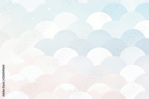 Pastel Cloud Background Soft Dreamy Circular Pattern Texture