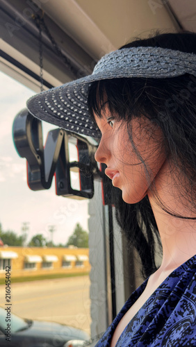 фотографія The Window Watcher: Permanently Dressed for a Vacation That Never Comes