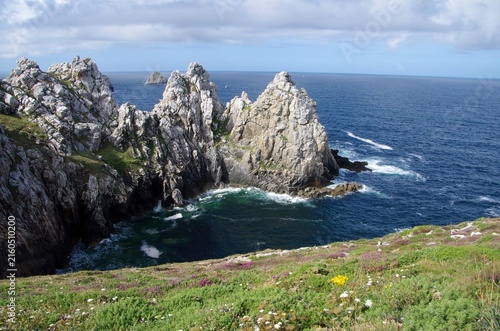 Pen-Hir point in Brittany in France, Europe