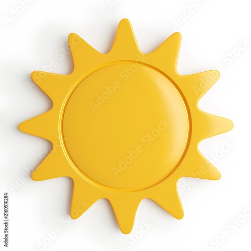 sun icon vector illustration