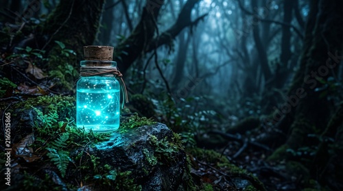Cryptic Potion Energy Drink on Mossy Stone