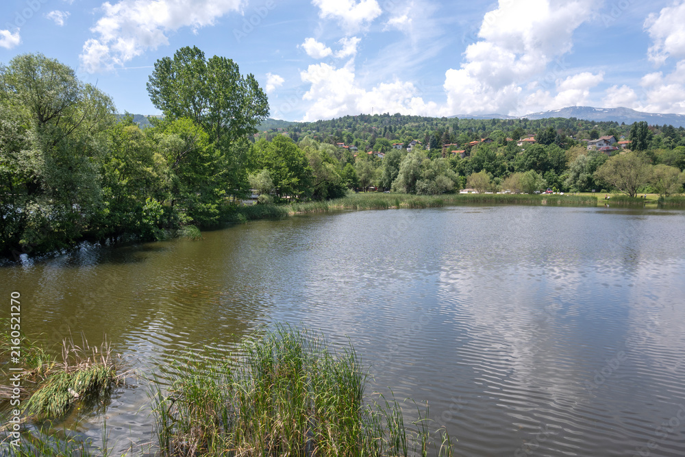 Obraz premium Landscape around Pancharevo lake, Bulgaria