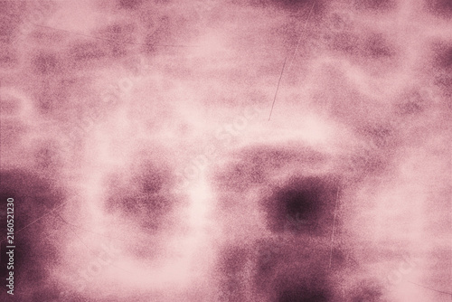 Fotografie Abstract grunge background with dusty pink and dark maroon textured smoky patterns for romantic graphic design projects