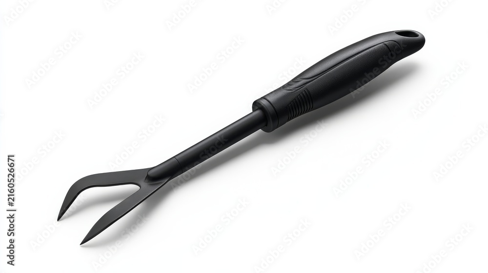 Fototapeta premium Hand weeder product render on bright white studio backdrop