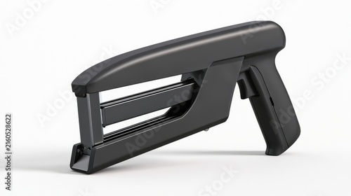 Heavy-duty staple gun with trigger on white background