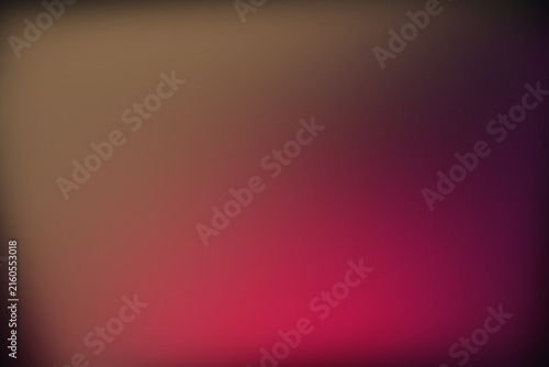 Canvas Print Abstract background of blended red purple and gold pixelated squares and rectang