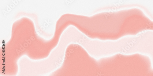 Canvastavla Abstract flowing waves of soft pink and white with subtle grainy texture