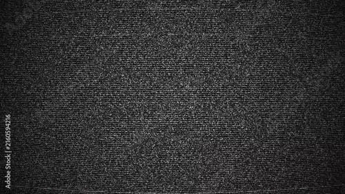 Realistic static noise tv display with black and white flickering interference. Great for video editing projects needing vintage effects.