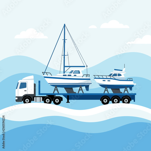Transporting Recreational Watercraft Safely Across Land By Truck