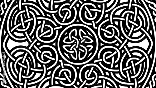 Intricate Celtic Knotwork