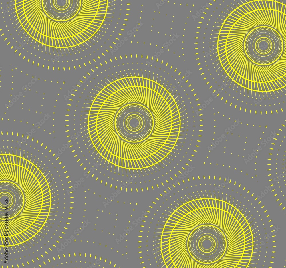 seamless pattern with circles