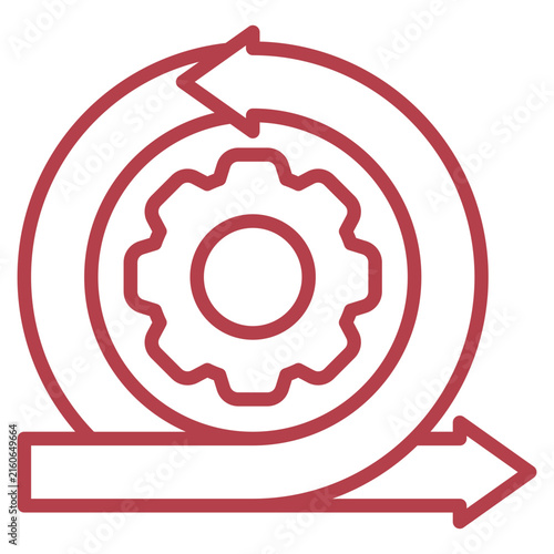 Agile Icon Element For Design