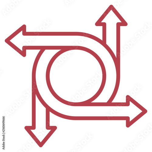 Flexibility Icon Element For Design