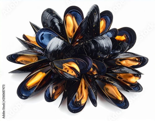 Fresh Black Mussels