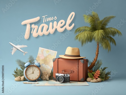 Travel and Vacation Planning Concept.