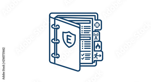 Emergency Response Binder Icon