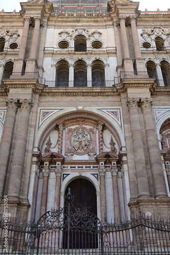 Die Kathedrale von Málaga im südspanischen Málaga - bedeutendes Renaissance- und Barock Bauwerk, Spanien