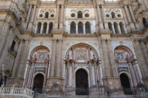 Die Kathedrale von Málaga im südspanischen Málaga - bedeutendes Renaissance- und Barock Bauwerk, Spanien
