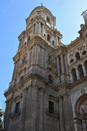 Die Kathedrale von Málaga im südspanischen Málaga - bedeutendes Renaissance- und Barock Bauwerk, Spanien