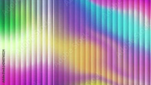 Ambient colorful glass gradient stripes abstract tech background. Modern motion design. Seamless loop. Video animation Ultra HD 4K 3840x2160