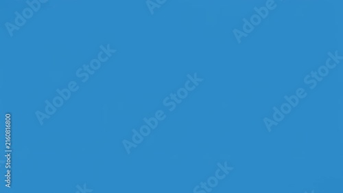 Abstract Blue Wave Transition with Black Band Separator Cinematic Motion