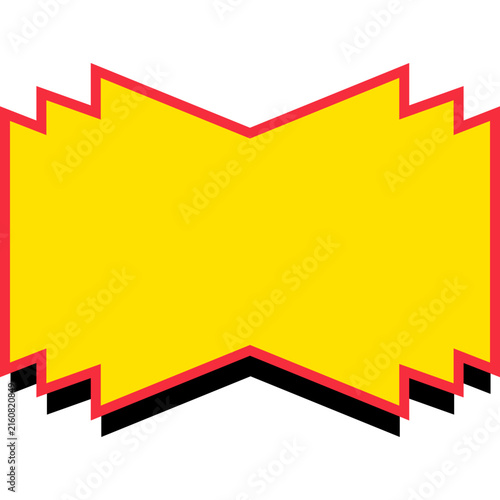 Cartoon Explosion Shape