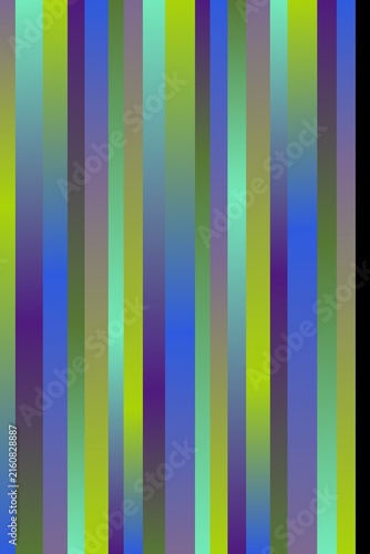 Abstract vertical gradient stripes background featuring vibrant blue and lime green colors for modern digital design assets.