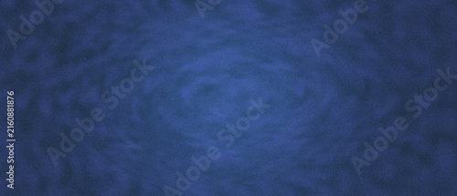 Fotografie Dark blue textured surface featuring a subtle central swirl and grainy effect