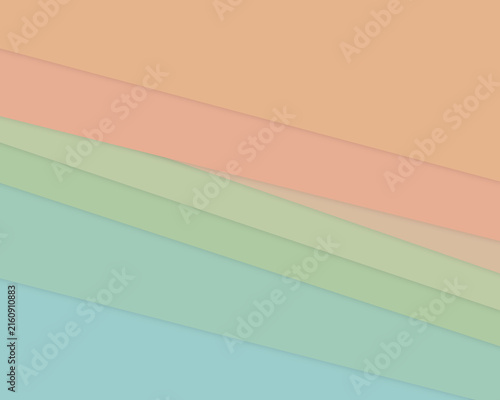 A soothing abstract composition of softly overlapping diagonal bands in peach, coral, green, and aqua creates a modern minimalist backdrop for websites, branding, presentations, and print.
