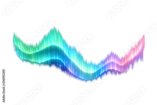Futuristic digital wavy pattern in vibrant colors