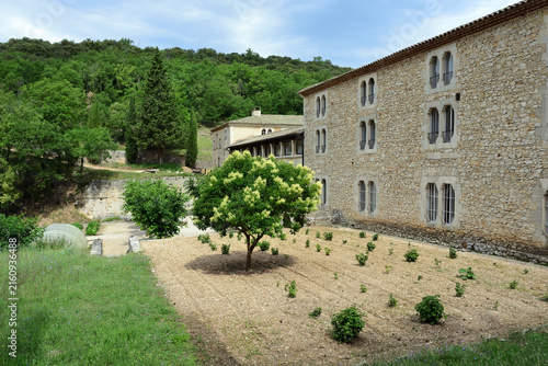 Bild auf Leinwand Abbey of Senanque. Provence, Vaucluse, France