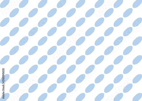 もっちり手描きイラスト　斜め点線ストライプ　背景素材　くすみブルー