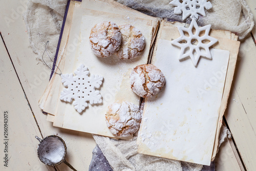 Home-baked Christmas cookies