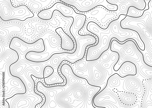 Abstract background with a topography map design