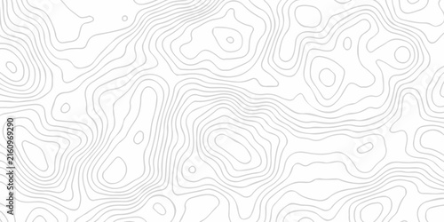 Cuadro en lienzo Abstract minimal discovery area topo map