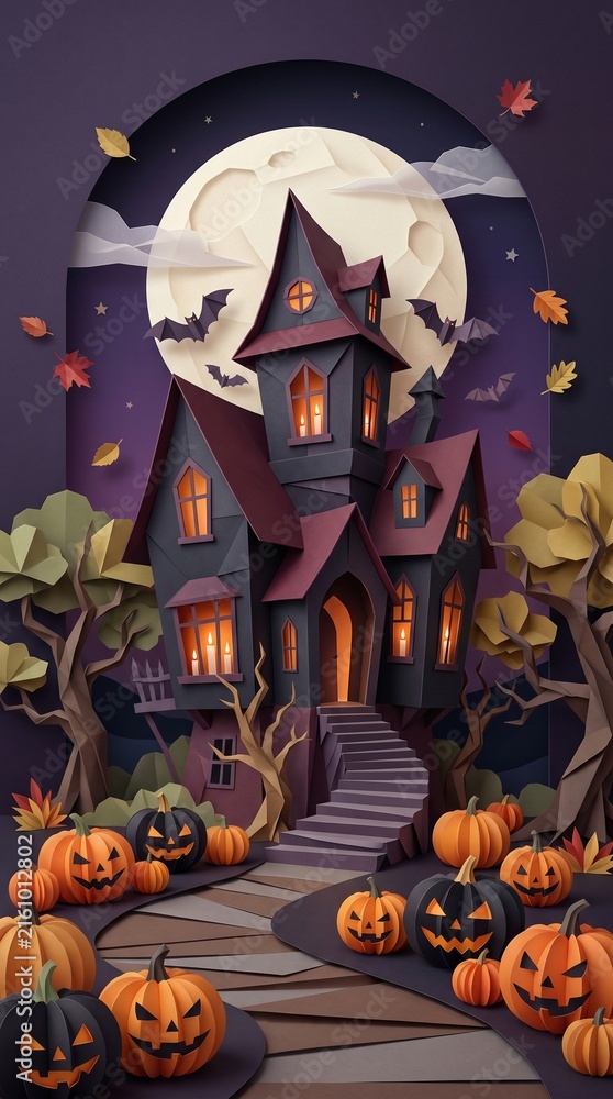 Fototapeta premium Halloween wallpaper