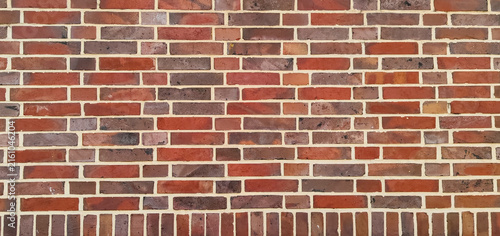 Old red orange brick wall texture background surface rustic masonry pattern