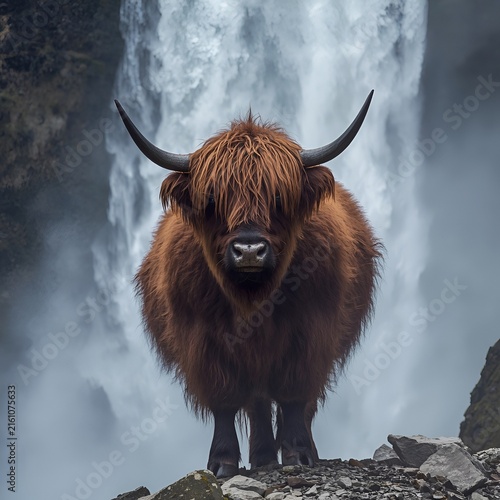 yak in the mountains