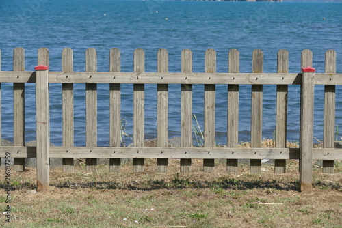 Staccionata in Legno sul Lago