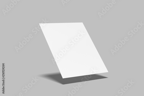 Instant Film Photos Blank Mockup