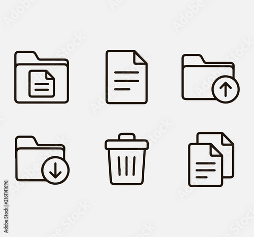 folder icons set