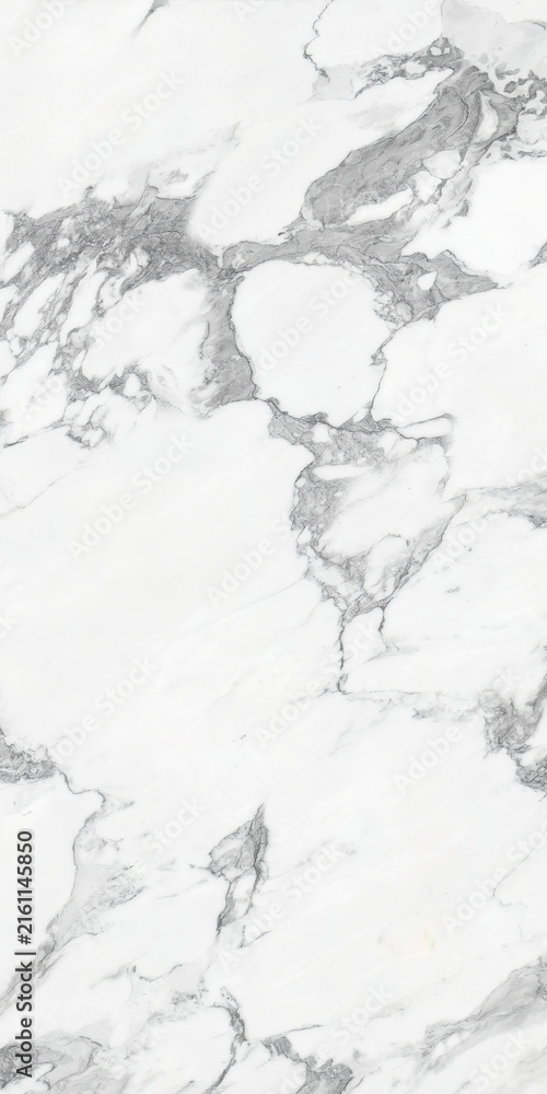Obraz premium White marble design with grey lines