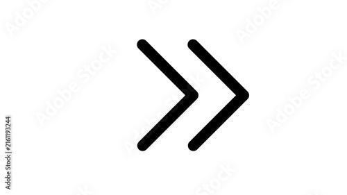 Skip Next Line Animation Icon Video – Media Navigation and Forward Button Motion Graphic