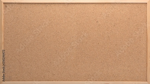 Fotografie cork board isolated on white